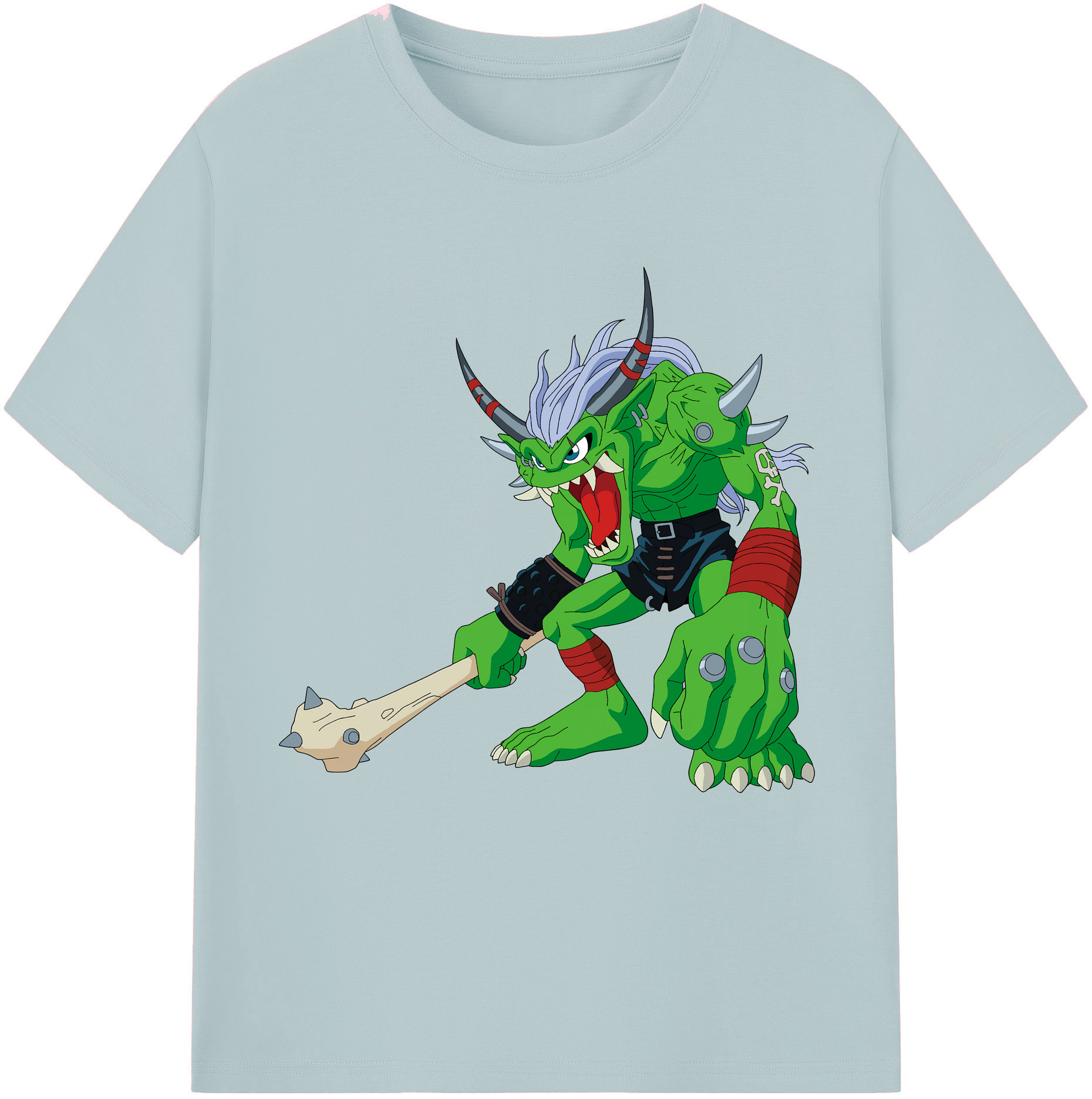（画像用） Digimon デジタルモンスター/デジモン 綿100％半袖Tシャツ（フロントプリント）
